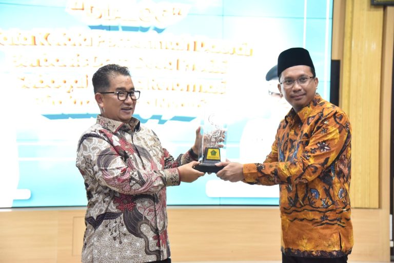 Bupati Sidoarjo Bahas Data Desa Presisi Bersama Dirjen Otoda Kemendagri